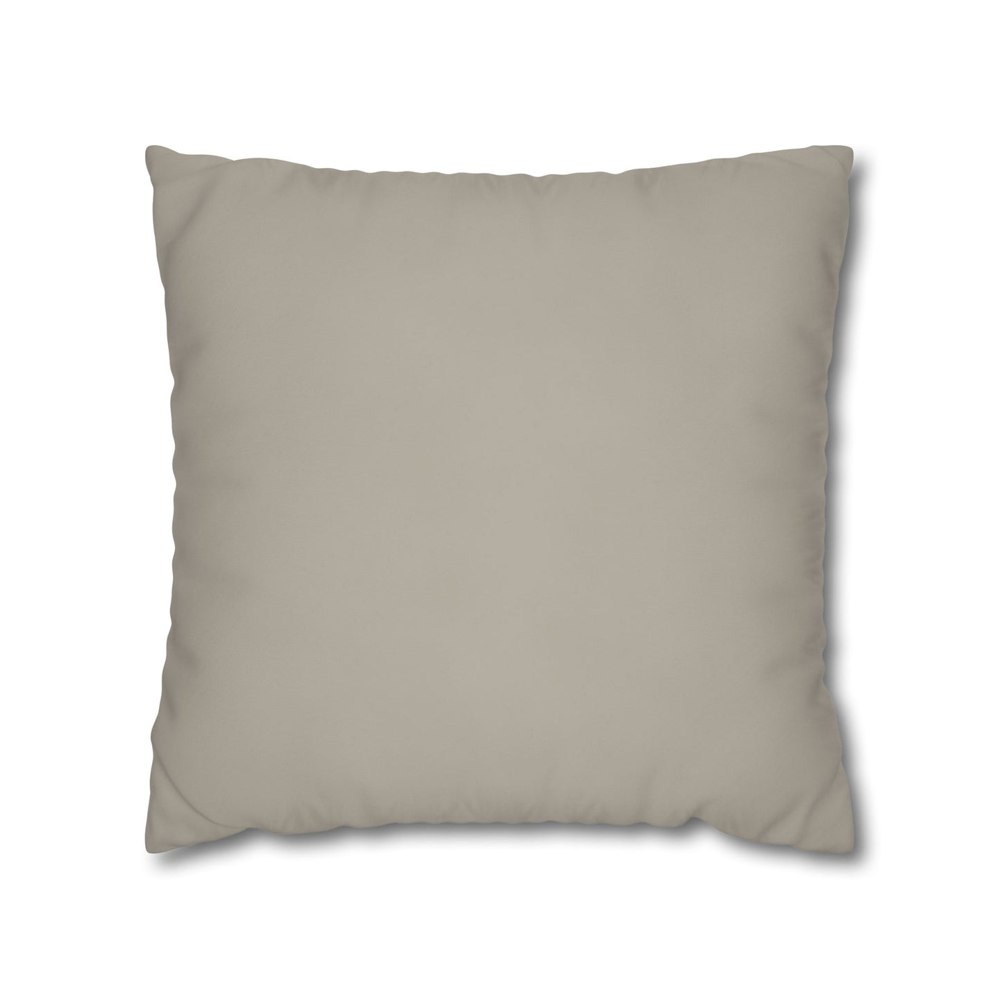 Warm Stone Canvas Pillow Cover 20x20