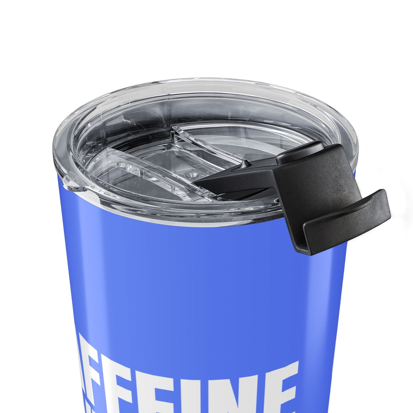 Periwinkle Caffeine Vibes 20oz Stainless Steel Tumbler | Color Coordinated Collection