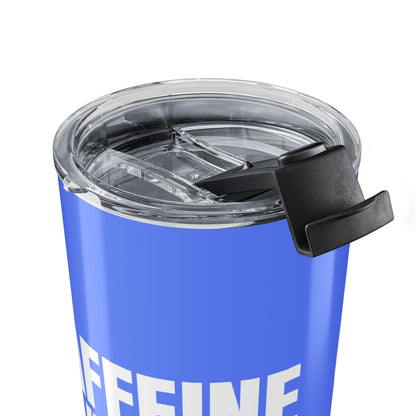 Periwinkle Caffeine Vibes 20oz Stainless Steel Tumbler | Color Coordinated Collection