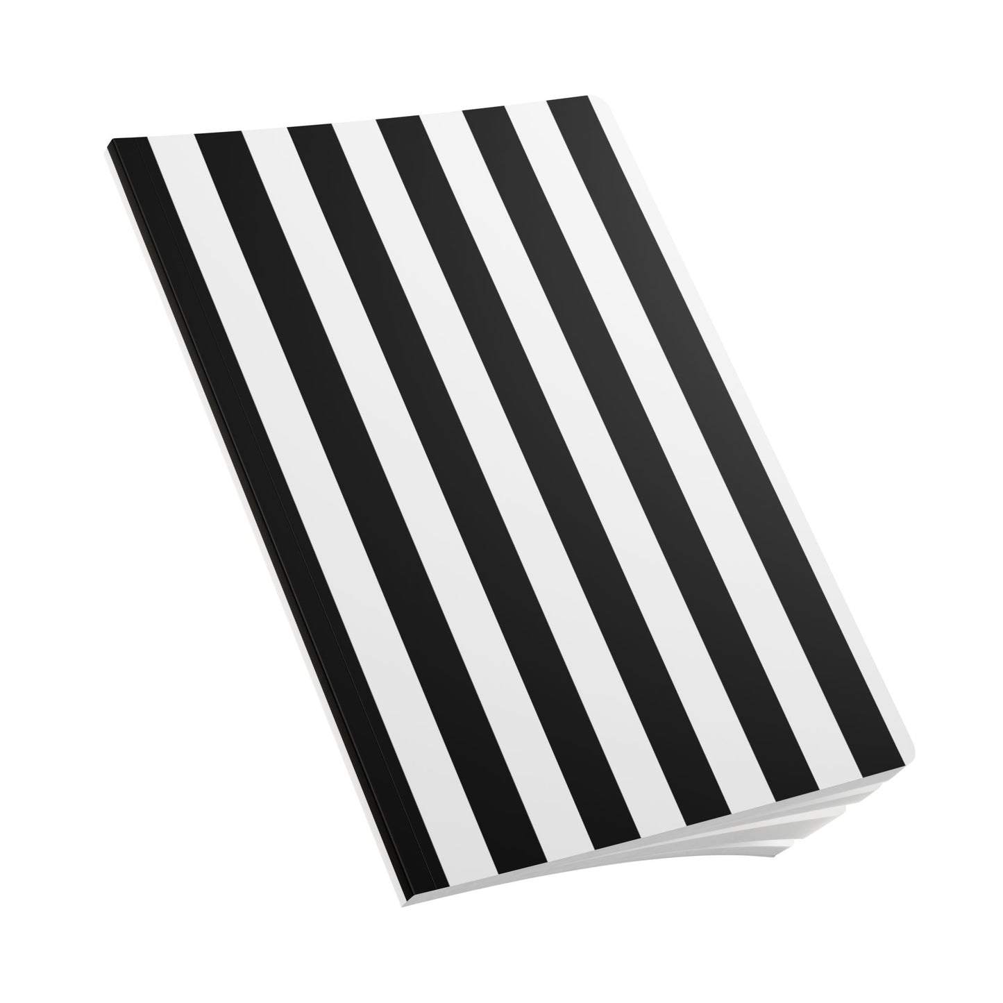 Black Stripe A5 Lined Journal, 100 or 200 pages