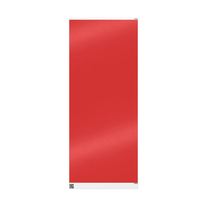 True Red Wrapping Paper Matte or Glossy Gift Wrap 3 Sizes Fine Art Paper
