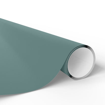 Dusty Blue Wrapping Paper Matte or Glossy Gift Wrap 3 Sizes Fine Art Paper