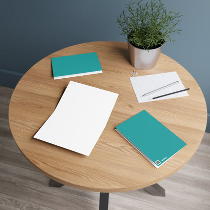 Deep Aqua Note Card Color Coordinated Collection