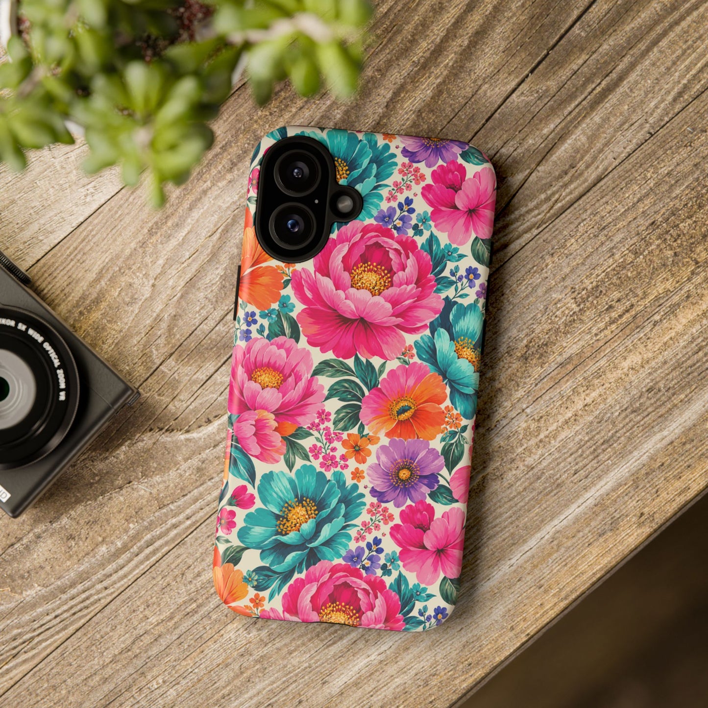 Dreamy Floral Tough Phone Case iPhone Samsung Floral Phone Cover