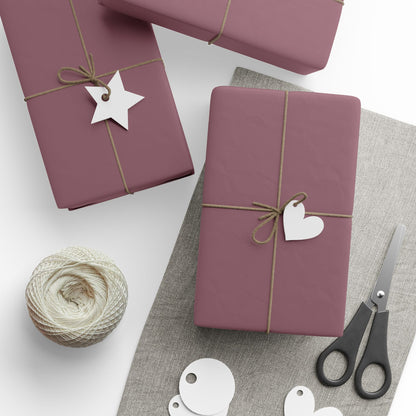 Mauve Wrapping Paper Matte or Glossy Gift Wrap 3 Sizes Fine Art Paper
