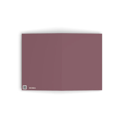 Mauve Note Card Color Coordinated Collection
