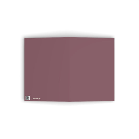 Mauve Note Card Color Coordinated Collection