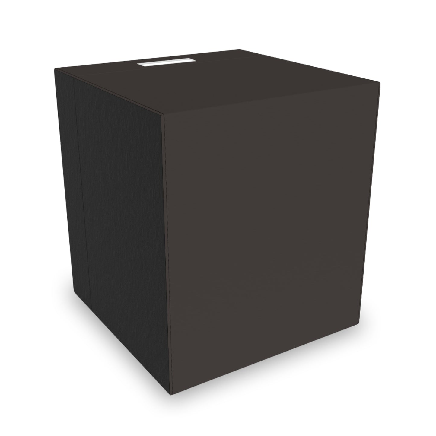 Muted Charcoal Felt Storage Box Foldable Organizer Bin Home Storage Basket