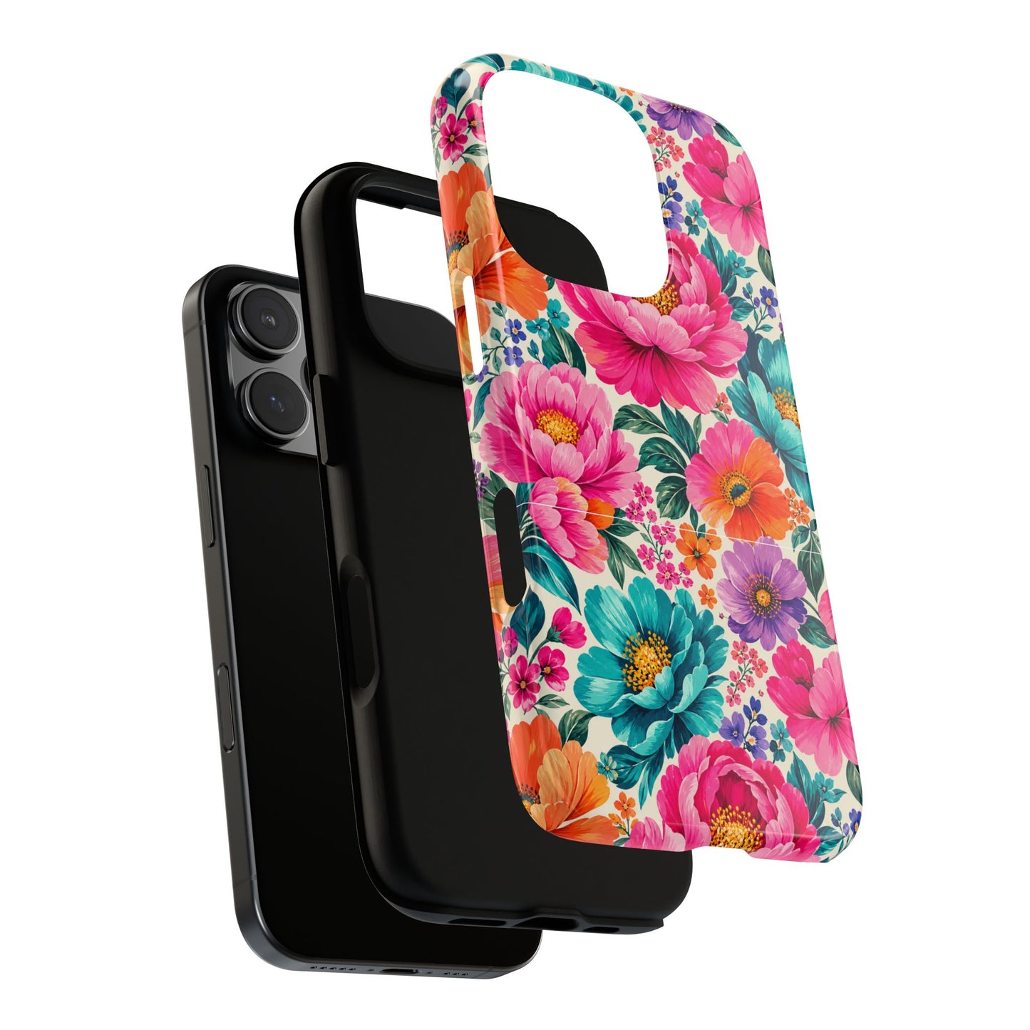 Dreamy Floral Tough Phone Case iPhone Samsung Floral Phone Cover