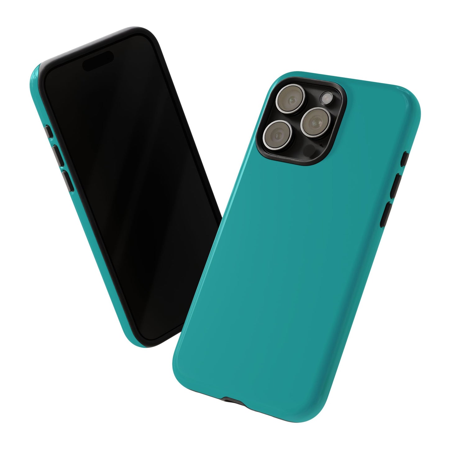 Deep Aqua Tough Cell Phone Case Matte or Glossy Protective Case iPhone Samsung