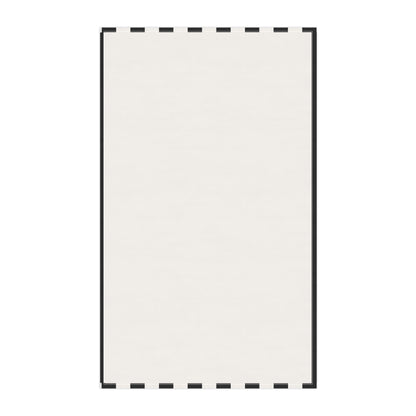 Black Stripe Cotton Twill Tea Towel 18 x 30