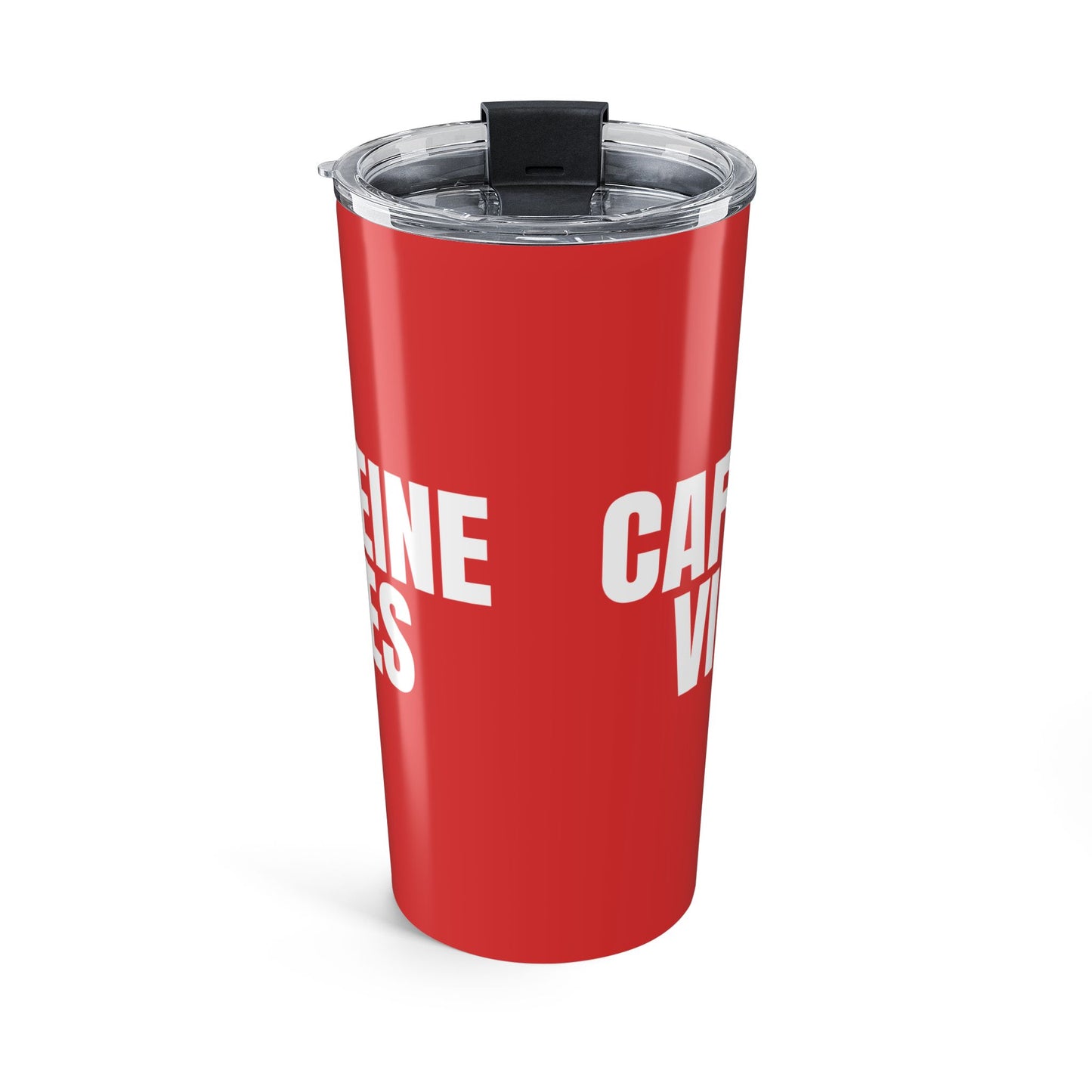 True Red Caffeine Vibes 20oz Stainless Steel Tumbler | Color Coordinated Collection