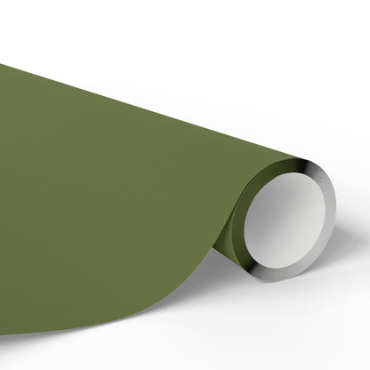 Olive Wrapping Paper Matte or Glossy Gift Wrap 3 Sizes Fine Art Paper