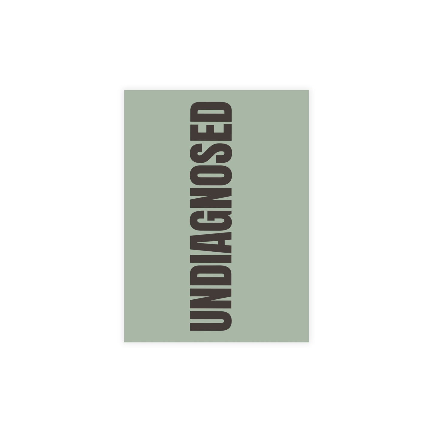 Sage Postcard Set Pack of 10, 30 or 50 w/ Envelopes | Coordinated Collection