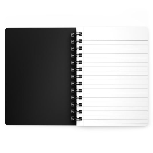Black Spiral Lined Notebook 150 Page Journal | Coordinated Collection