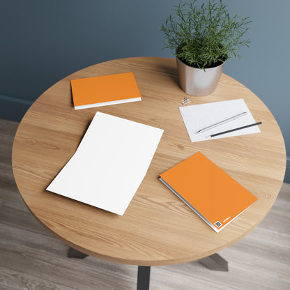 Tangerine Note Card Color Coordinated Collection