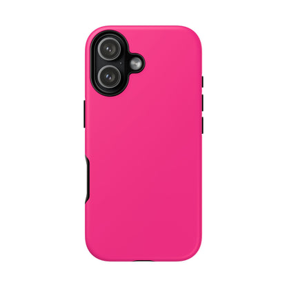 Pink Tough Cell Phone Case Matte or Glossy Protective Case iPhone Samsung