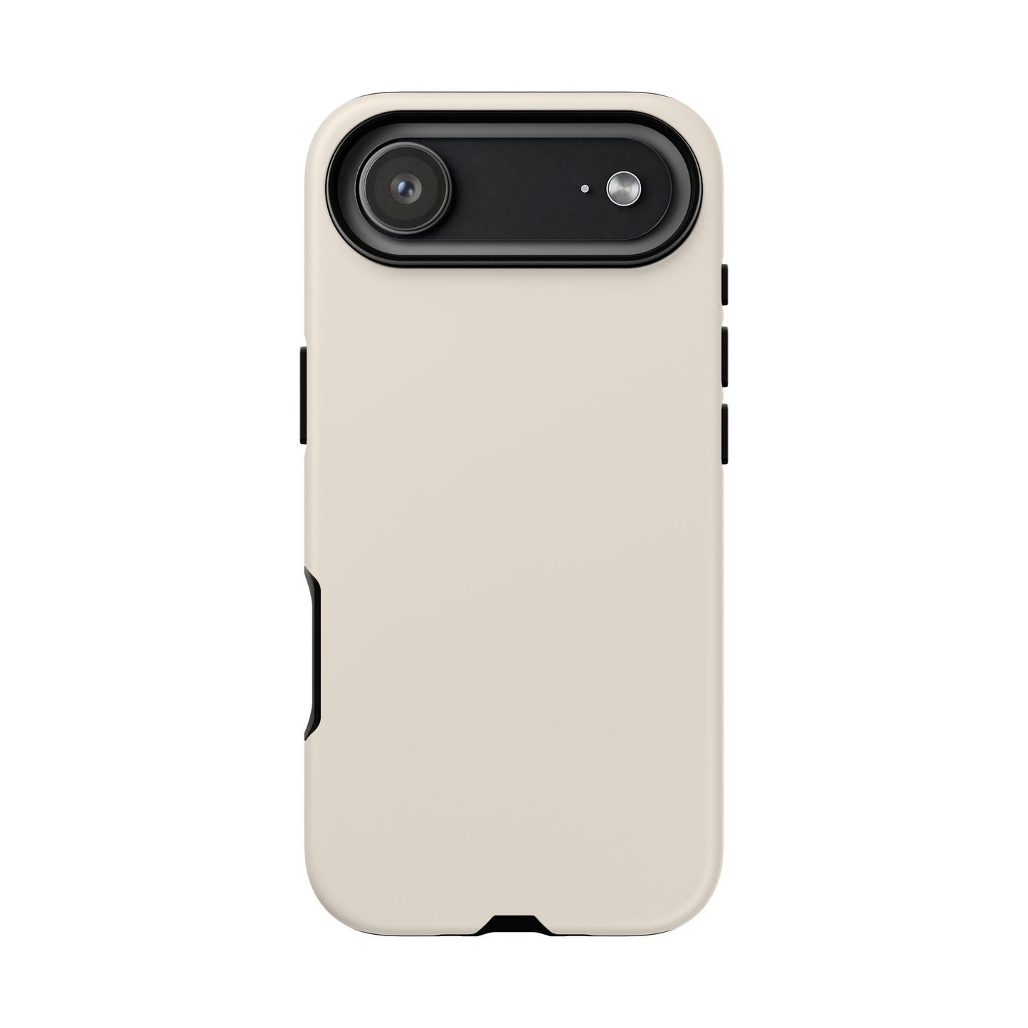 Latte Cream Tough Cell Phone Case Matte or Glossy Protective Case iPhone Samsung