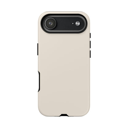 Latte Cream Tough Cell Phone Case Matte or Glossy Protective Case iPhone Samsung