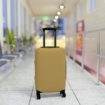 Muted Gold Luggage Cover Travel Suitcase Cover Protective Stretch Cover