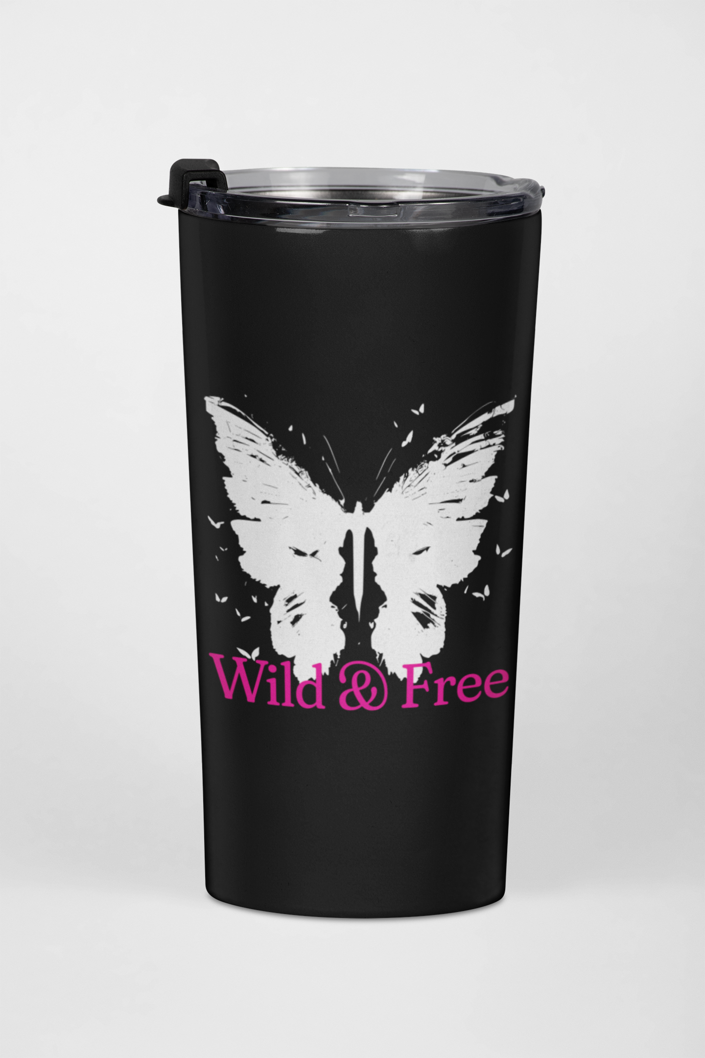Wild & Free Butterfly 20 oz Tumbler
