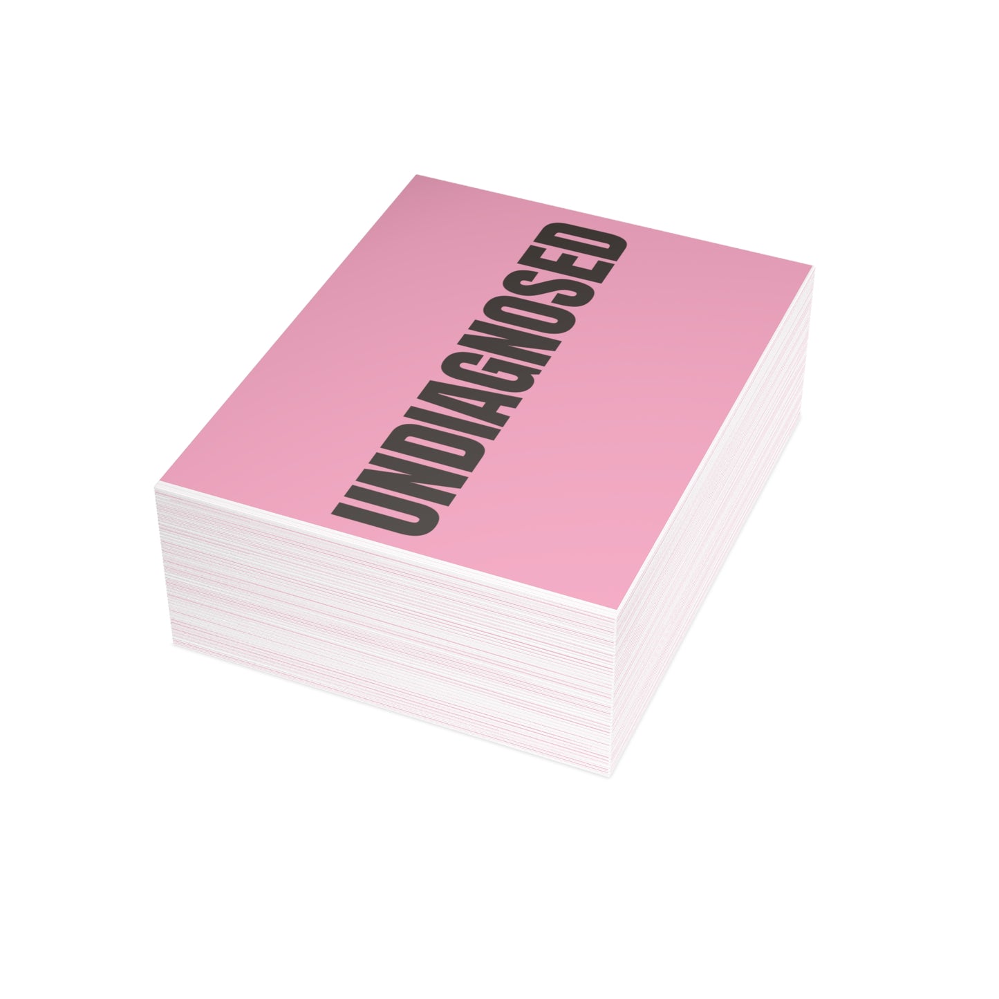 Light Pink Postcard Set Pack of 10, 30 or 50 w/ Envelopes | Coordinated Collection