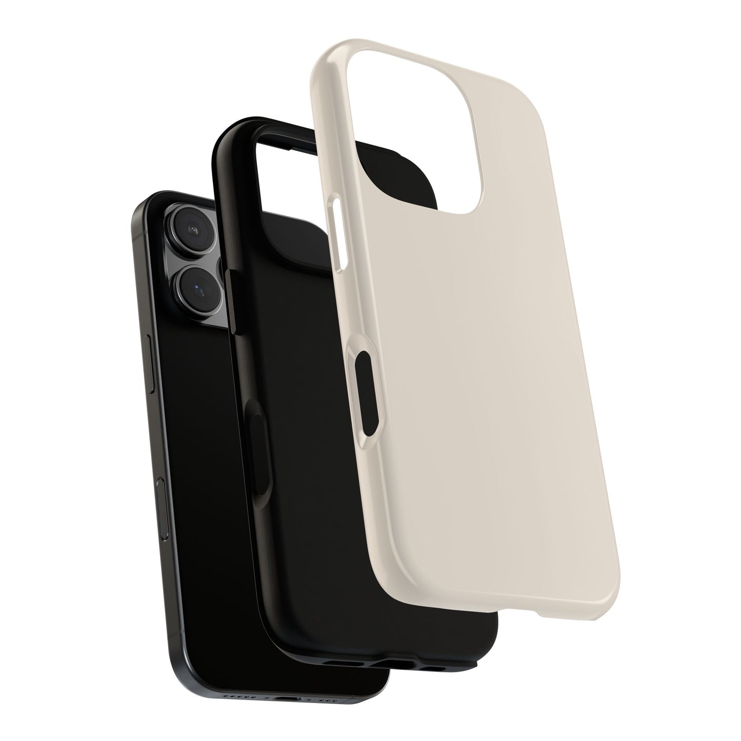 Latte Cream Tough Cell Phone Case Matte or Glossy Protective Case iPhone Samsung