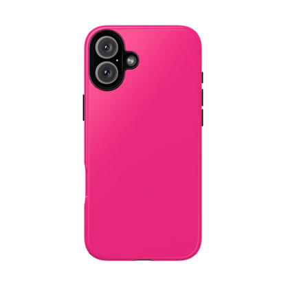 Pink Tough Cell Phone Case Matte or Glossy Protective Case iPhone Samsung