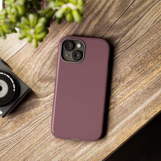 Mauve Tough Cell Phone Case Matte or Glossy Protective Case iPhone Samsung