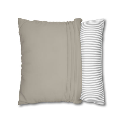 Warm Stone Canvas Pillow Cover 20x20