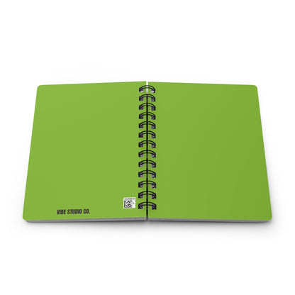 Muted Lime Spiral Lined Notebook 150 Page Journal | Coordinated Collection