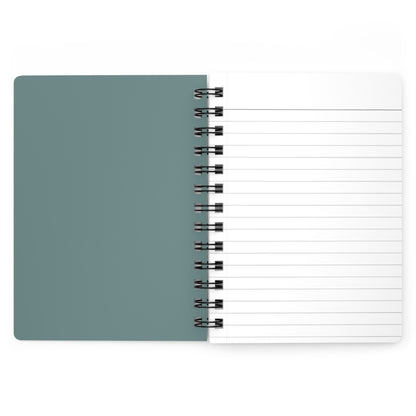 Dusty Blue Spiral Lined Notebook 150 Page Journal | Coordinated Collection