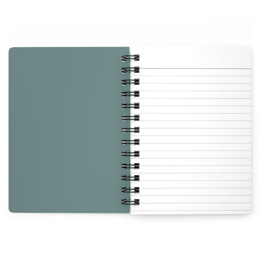 Dusty Blue Spiral Lined Notebook 150 Page Journal | Coordinated Collection