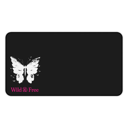 Wild & Free Butterfly Desk Pad