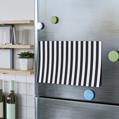 Black Stripe Sticky Notes (7 Sizes)