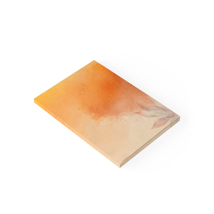 Sunset Botanical Sticky Notes Floral Post It Notes (7 Sizes)