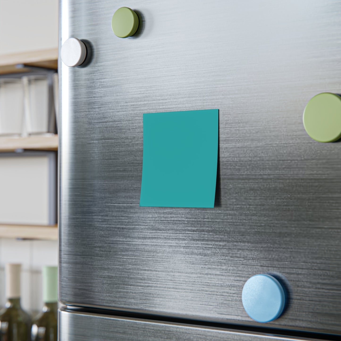 Deep Aqua Post It Notes Coordinated Color Collection