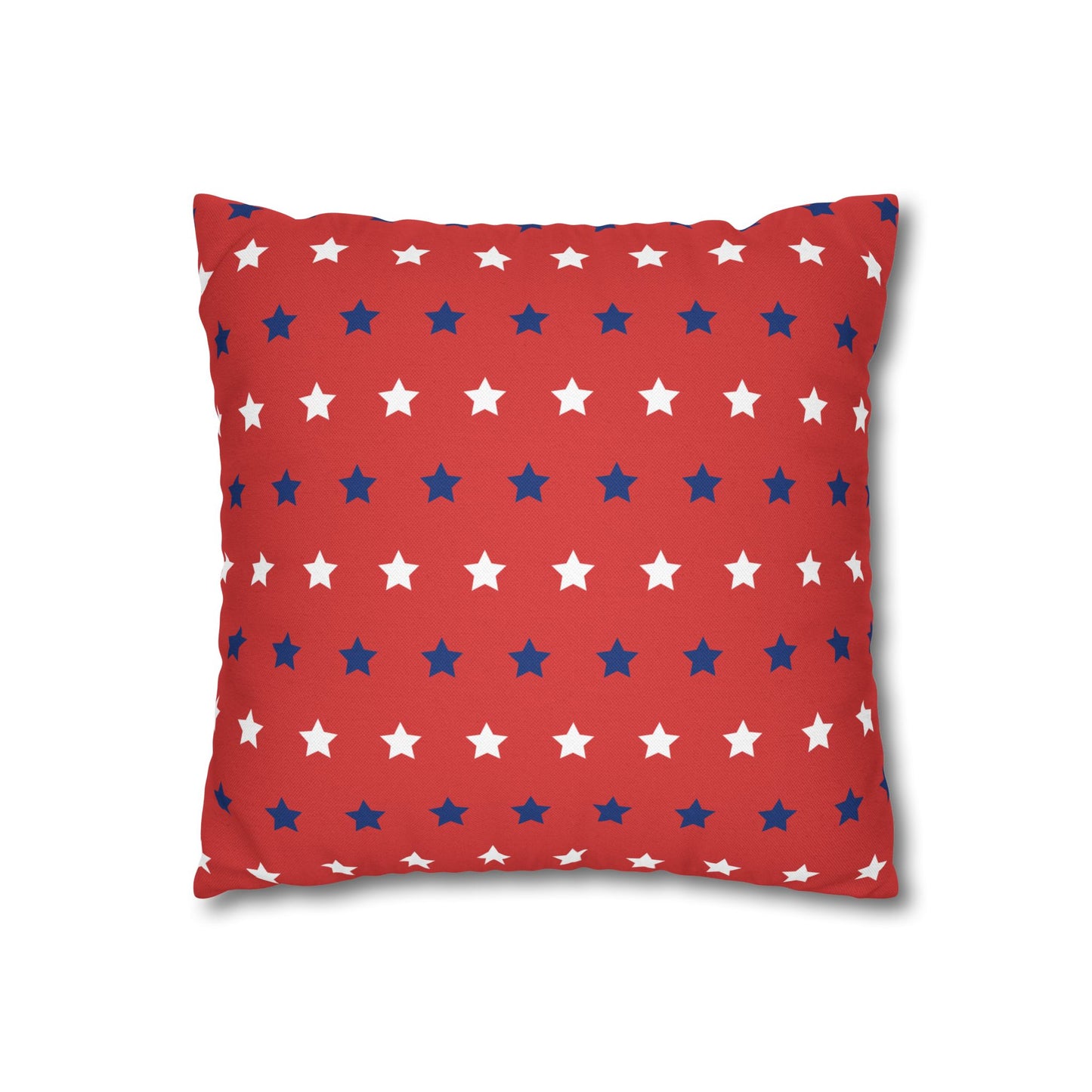 Red, White and Blue Stars Pillow Cover 14x14