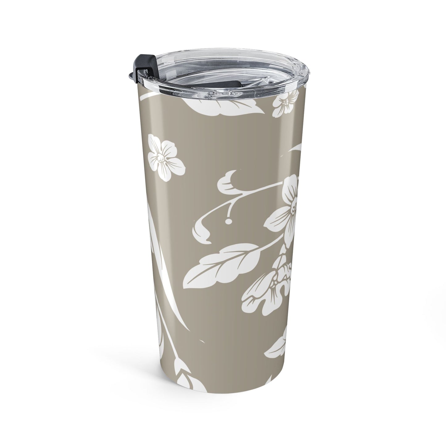 Warm Stone Floral 20oz Stainless Steel Tumbler | Coordinated Collection