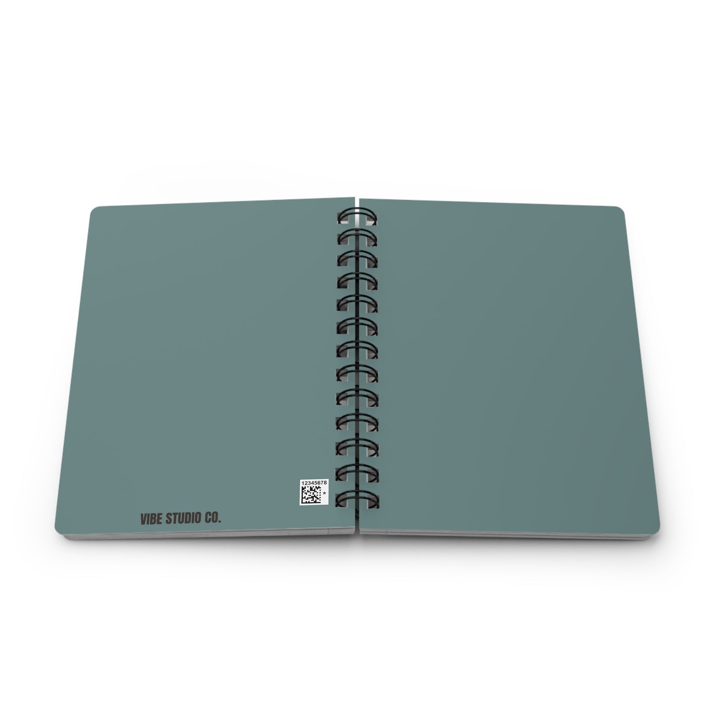 Dusty Blue Spiral Lined Notebook 150 Page Journal | Coordinated Collection