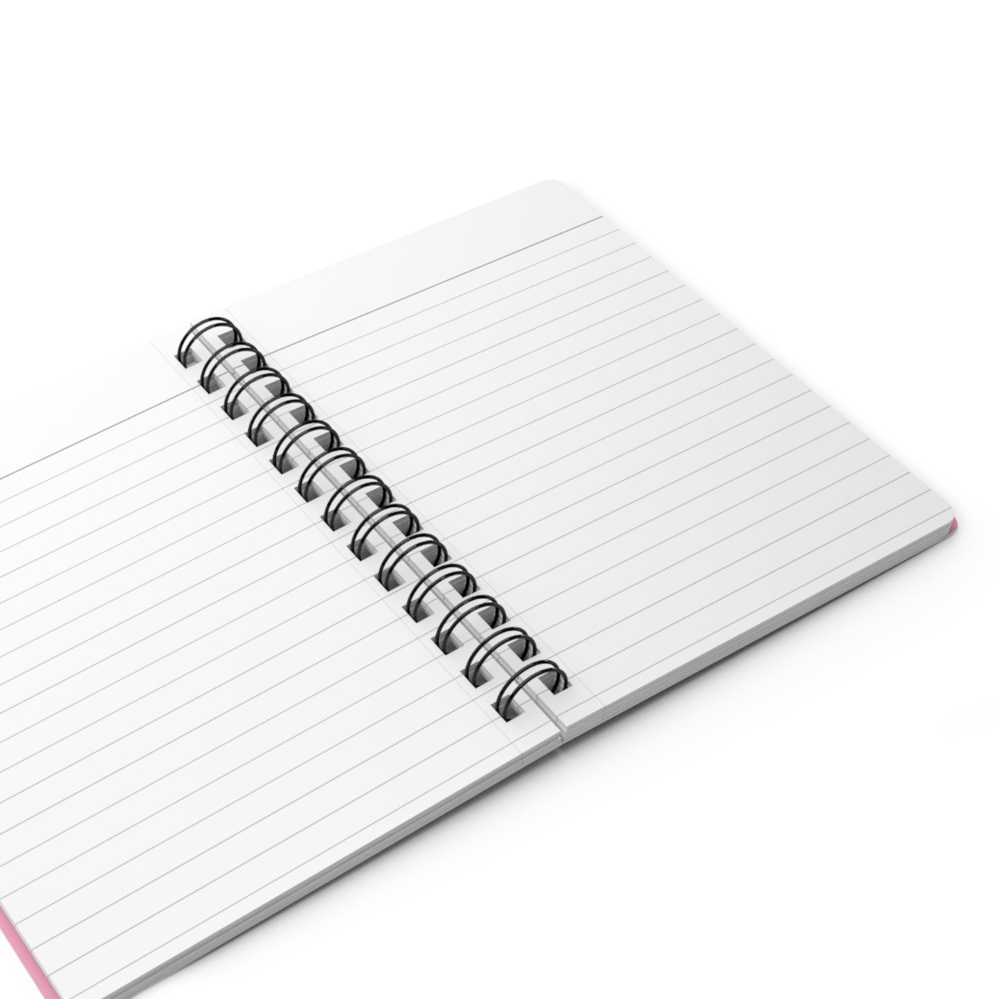 Light Pink Spiral Lined Notebook 150 Page Journal | Coordinated Collection