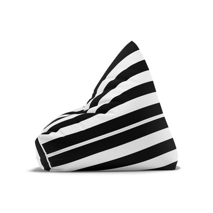 Pink Stripe Bean Bag Chair Cover Pink and White Striped Lounge Chair Cover