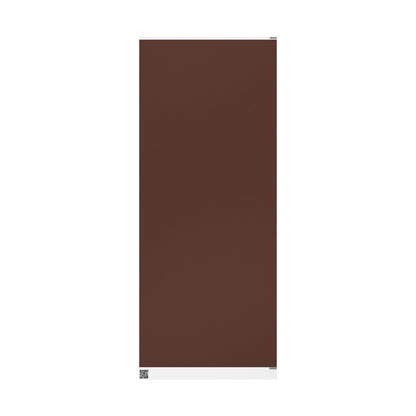 Chocolate Brown Wrapping Paper Matte or Glossy Gift Wrap 3 Sizes Fine Art Paper