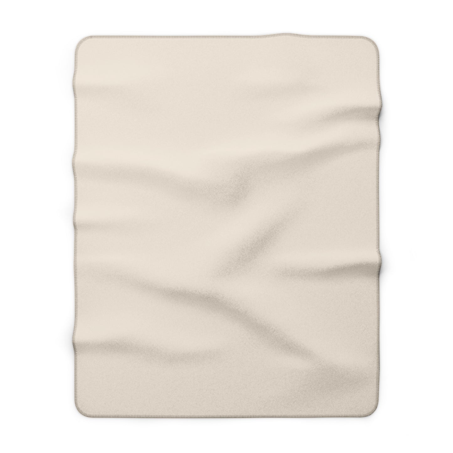 Latte Cream Fleece Blanket Cozy Plush Throw 3 Sizes Soft Warm Blanket