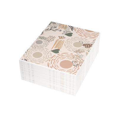 Neutral Flow Postcards Minimal Botanical Postcard Sets (10, 30 or 50)