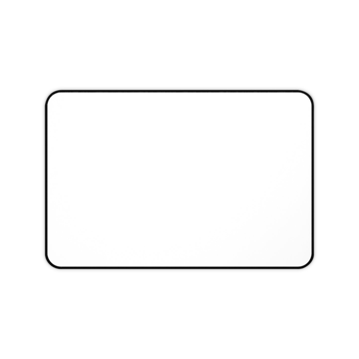 White Desk Mat Color Coordinated Collection (12x18, 12x22, 16x32)