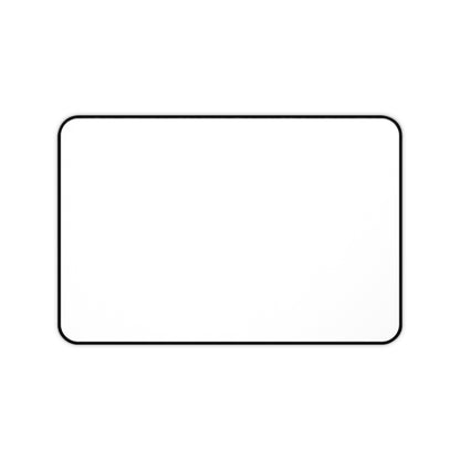 White Desk Mat Color Coordinated Collection (12x18, 12x22, 16x32)