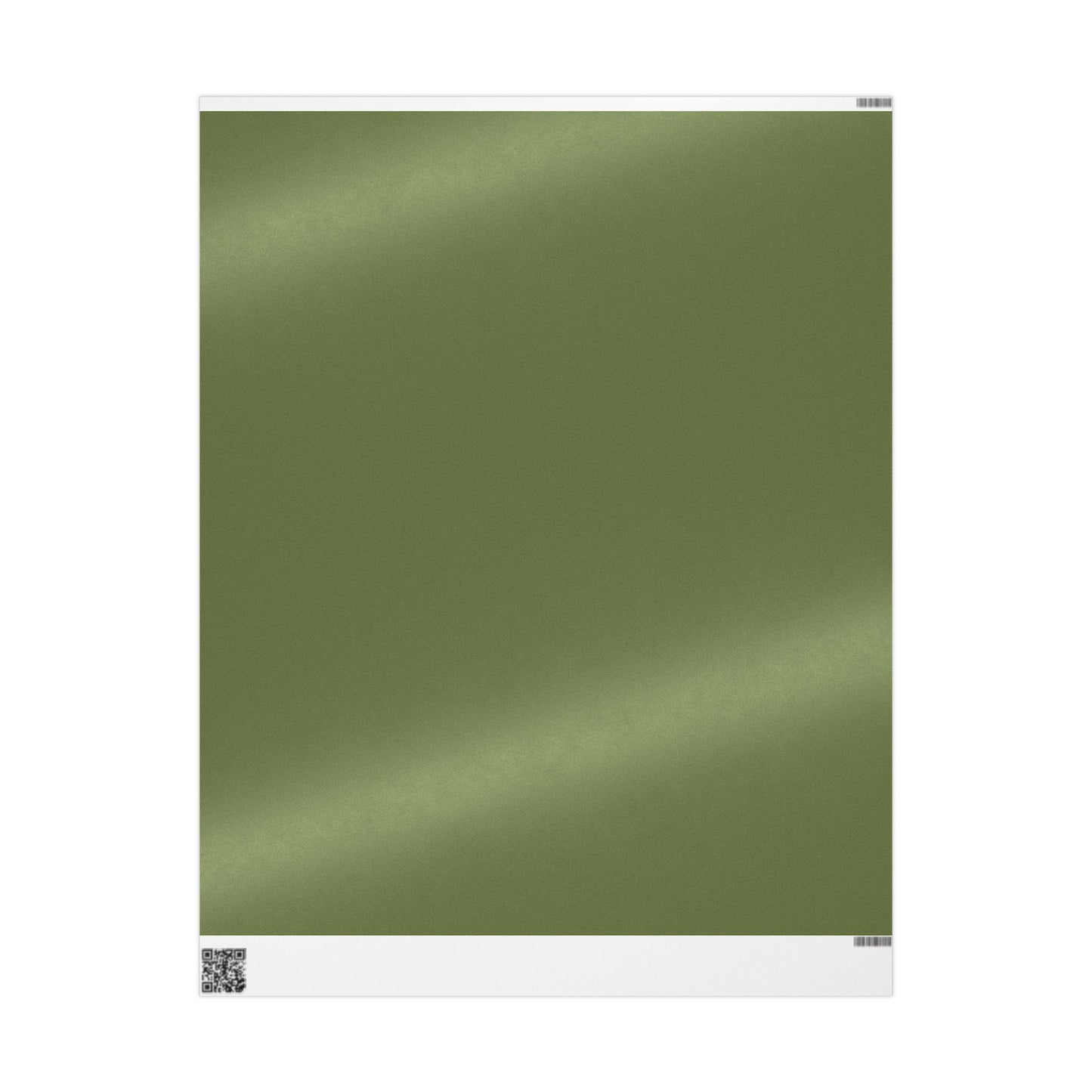 Olive Wrapping Paper Matte or Glossy Gift Wrap 3 Sizes Fine Art Paper