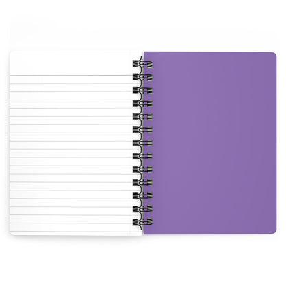 Purple Spiral Lined Notebook 150 Page Journal | Coordinated Collection