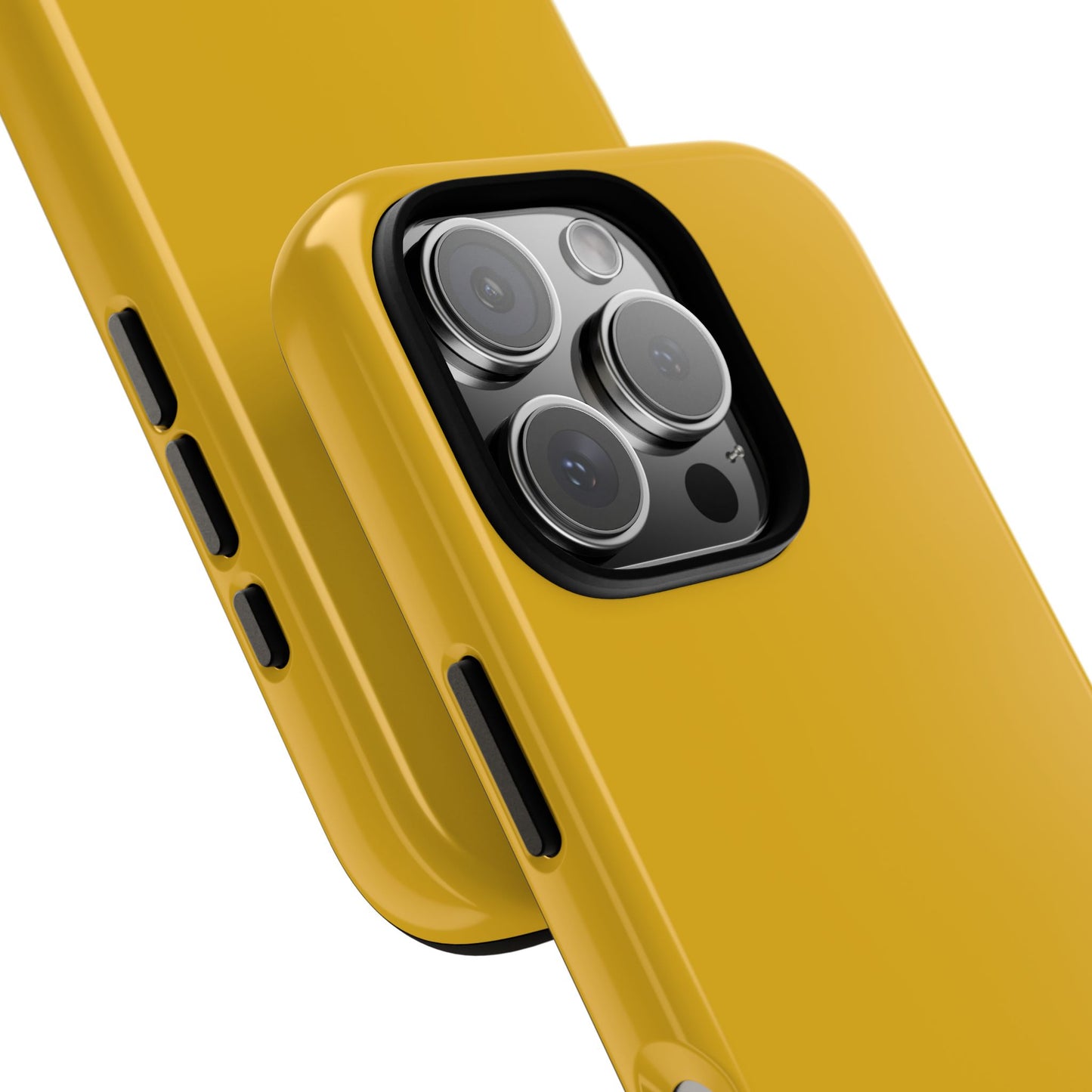 Honey Yellow Tough Cell Phone Case Matte or Glossy Protective Case iPhone Samsung